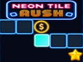 Гульня Неонавая плітка Rush  онлайн