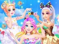 Гульня Макіяж прынцэсы Candy  онлайн