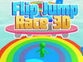 Гульня FLIP Jump Race 3D онлайн