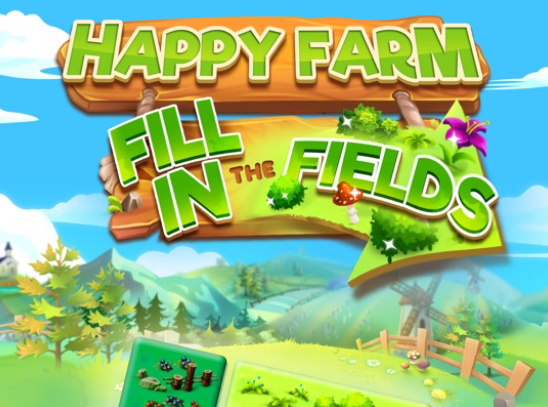 Гульня Матч Happy Farm Tiles онлайн