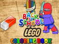 Гульня Назад у школу размалёўка Lego  онлайн