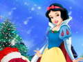Гульня Беласнежка калядны DressUp  онлайн