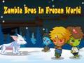 Гульня Zombie Bros у замарожаным свеце  онлайн