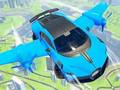 Гульня Сапраўдны спартыўны лятаючы аўтамабіль 3d  онлайн