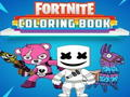 Гульня Кніжка-размалёўка Fortnite  онлайн