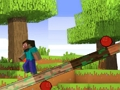 Гульня Minecraft Balance Challenge  онлайн