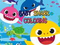Гульня Размалёўка Baby Shark  онлайн