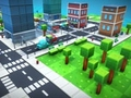Гульня Pixel City Runner 3D онлайн