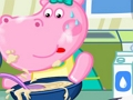 Гульня Кулінарная школа Hippo  онлайн