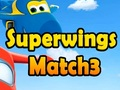 Гульня Superwings Match3 онлайн