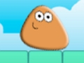Гульня Pou Runner онлайн