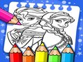 Гульня Халоднае сэрца Кніжка-размалёўка  онлайн
