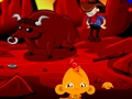 Гульня Monkey Go Happy, этап 49  онлайн