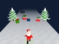 Гульня 3D Бег Санты  онлайн
