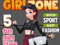 Гульня Спартыўная вопратка Girlzone Luxe  онлайн