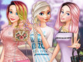 Гульня Модныя брэнды Princesses Spring 18  онлайн