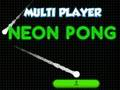 Гульня Шматкарыстальніцкая гульня Neon Pong  онлайн