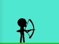 Гульня Stickman Archer 2d онлайн