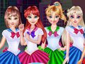 Гульня Баявы ўбор прынцэсы Сейлор Мун  онлайн