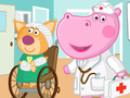 Гульня Бальніца хуткай дапамогі Hippo Doctor  онлайн