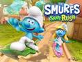 Гульня Smurfs Skate Rush  онлайн