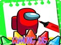 Гульня Кніжка-размалёўка для Among Us  онлайн