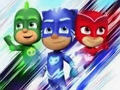 Гульня Кніжка-размалёўка для PJ Masks  онлайн