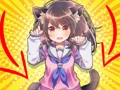 Гульня Anigirls Цудоўны клікер онлайн