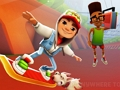Гульня Блокі слоў Subway Surfers  онлайн