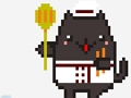 Гульня Cat Chef vs Fruits - 2 гульца  онлайн
