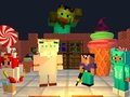 Гульня Абарона вежы Noob онлайн