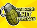 Гульня Удар гранатай Stickman  онлайн