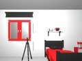 Гульня Белы пакой 3d  онлайн
