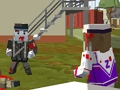 Гульня PGA 6 Pixel Gun Warfare Zombie Attack онлайн