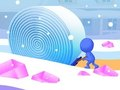 Гульня Снежныя забавы  онлайн