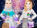 Гульня Bffs Новы год  онлайн