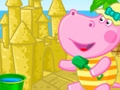 Гульня Прыгоды Hippo Beach  онлайн