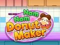 Гульня NOM NOM Donut Maker онлайн