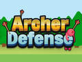 Гульня Archer Defense Advanced онлайн