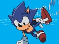 Гульня Sonic Wheelie Challenge онлайн