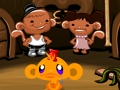 Гульня Monkey Go Happy, этап 712  онлайн