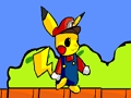 Гульня Super Pika Bros. онлайн