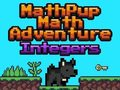 Гульня Mathpup Math Adventure Integers онлайн