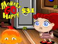 Гульня Monkey Go Happy, этап 531  онлайн