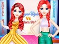 Гульня Каралеўскі стыль супраць сучаснага стылю  онлайн