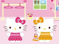 Гульня Hello Kitty апранаецца онлайн