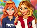 Гульня Мае модныя вялікія ўборы Street Style  онлайн