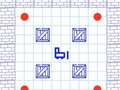 Гульня Перасоўванне скрынак  онлайн