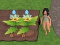 Гульня Garden Rush. Уцёкі з гародніны  онлайн