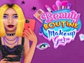Гульня Beauty Routine Гуру макіяжу  онлайн